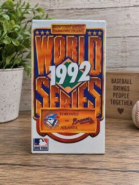 World series 1992 Toronto Blue Jays VS. Atlantis Brave Major League VHS